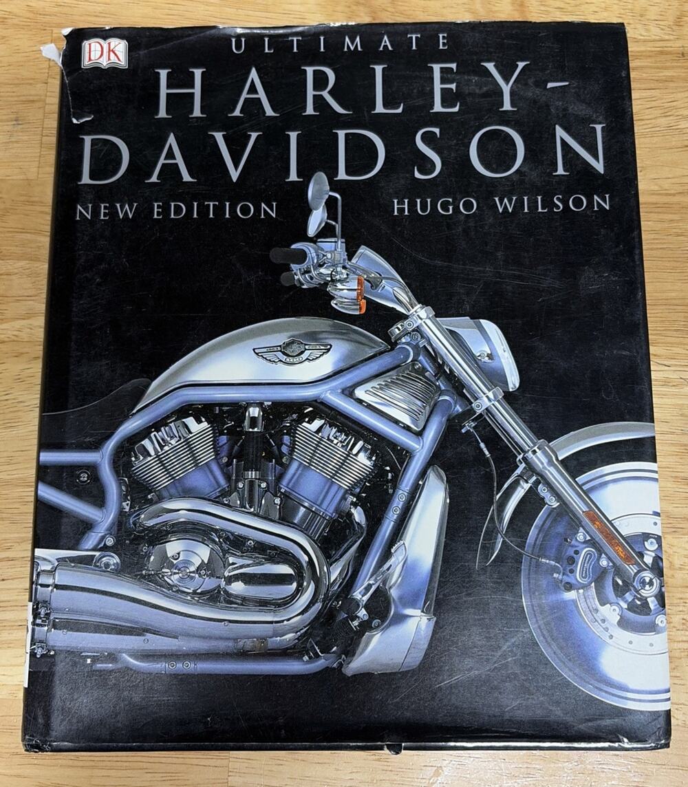 Ultimate Harley-Davidson Book by Hugo Wilson (2003, Hardcover)